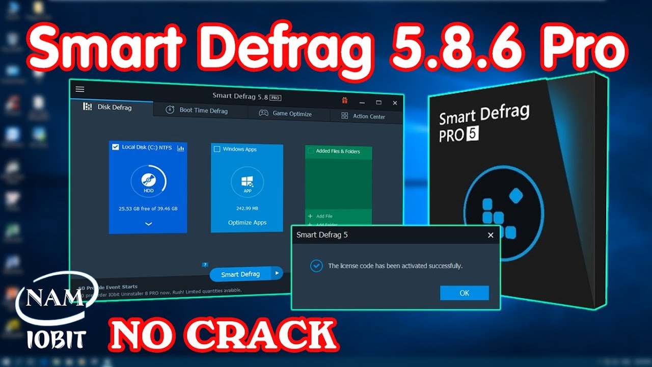 smart defrag key pro